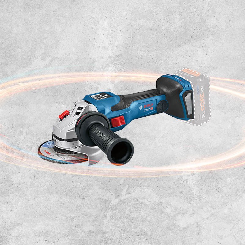 BOSCH GWS 18 V-15 SC Profesyonel BITURBO 18 Volt Akülü 125 mm. Devir Ayarlı Avuç Taşlama (L-BOXX İçerisinde) (Solo Makina) (BITURBO Motor Tam Kapasitesine 8,0 Ah. - 12,0 Ah. ProCORE Aküler ile Ulaşabilmektedir.)