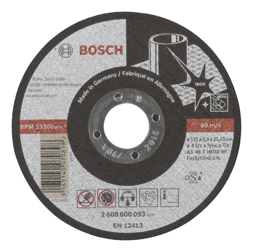 BOSCH 115*2 Inox Kesici 2 608 600 093