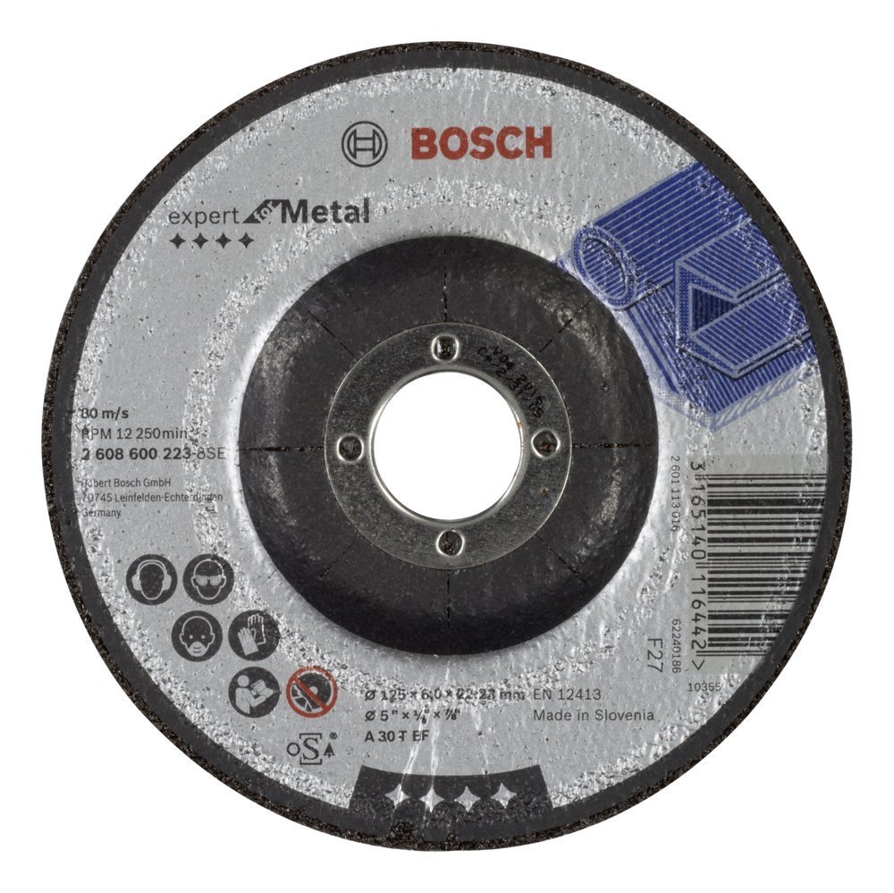 BOSCH 125*6 Metal Taşlama  2 608 600 223