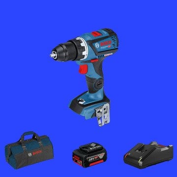 BOSCH GSR 18 V-60 C Profesyonel 18 Volt 5 Ah Tek Akülü Delme Vidalama (Kömürsüz Motor) (Bez Çanta)