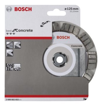 BOSCH 125 mm. Best Beton Elmas Bıçak 2 608 602 652