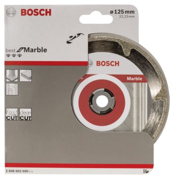 BOSCH 125 mm. Best Mermer Elmas Bıçak 2 608 602 690