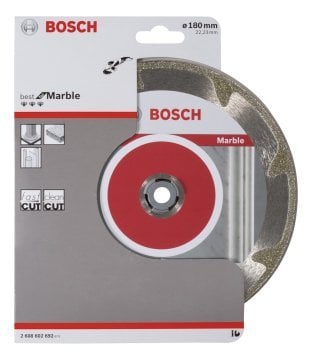 BOSCH 180 mm. Best Mermer Elmas Bıçak 2 608 602 692