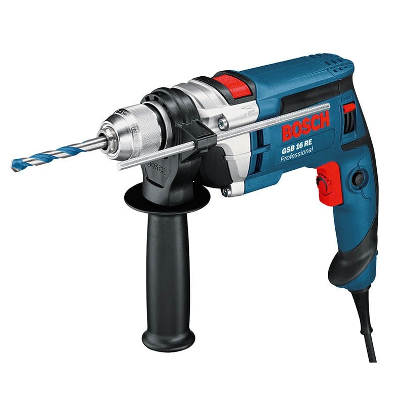 BOSCH GSB 16 RE 750 W Profesyonel Darbeli Matkap (Plastik Çanta İçerisinde) 0 601 14E 500