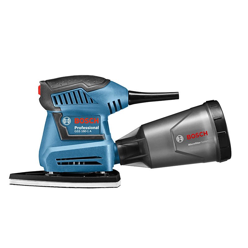 BOSCH GSS 160-1 A 180 W Multı Profesyonel Titretişimli Zımpara (L-Boxx) 0 601 2A2 300