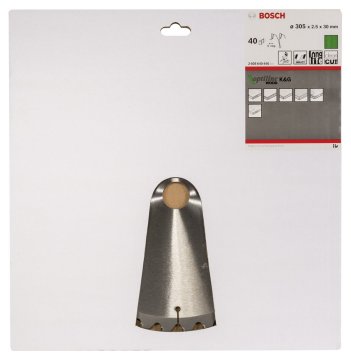 BOSCH Optılıne 305*30 mm. 40 Diş 2,5-Ahşap 2 608 640 440