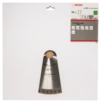 BOSCH Optılıne 305*30 mm. 60 Diş 2,5-Ahşap 2 608 640 441