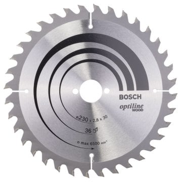 BOSCH Optılıne 230*30 mm. 36 Diş-Ahşap 2 608 640 628