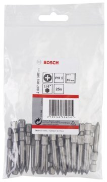 BOSCH PH 1*49 (25'li Paket İçerisinden 1 Adet) 2 607 002 502