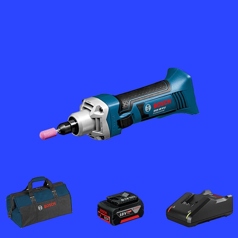 BOSCH GGS 18 V-20 Profesyonel 18 Volt 5,0 Ah Tek Akülü Kalıpçı Taşlama (Kömürsüz Motor) (Bez Çanta)