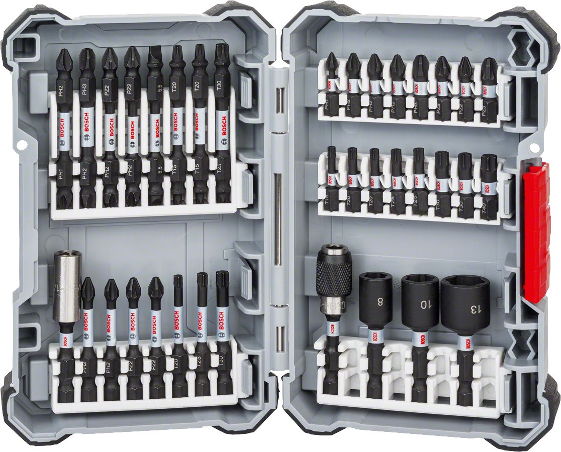 BOSCH Impact Kontrol 36 Parça Karışık Set 2 608 522 365