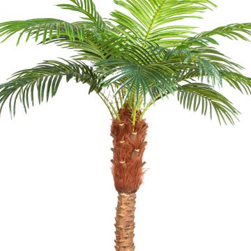 Yapay Phoenix Palmiye Ağacı Gerçek Dokulu 15 Yaprak 200 Cm.