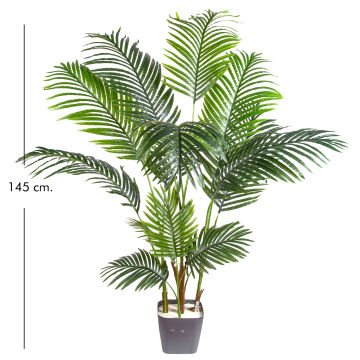 Yapay Areka Palmiye Ağacı Gerçek Dokulu 145 Cm.