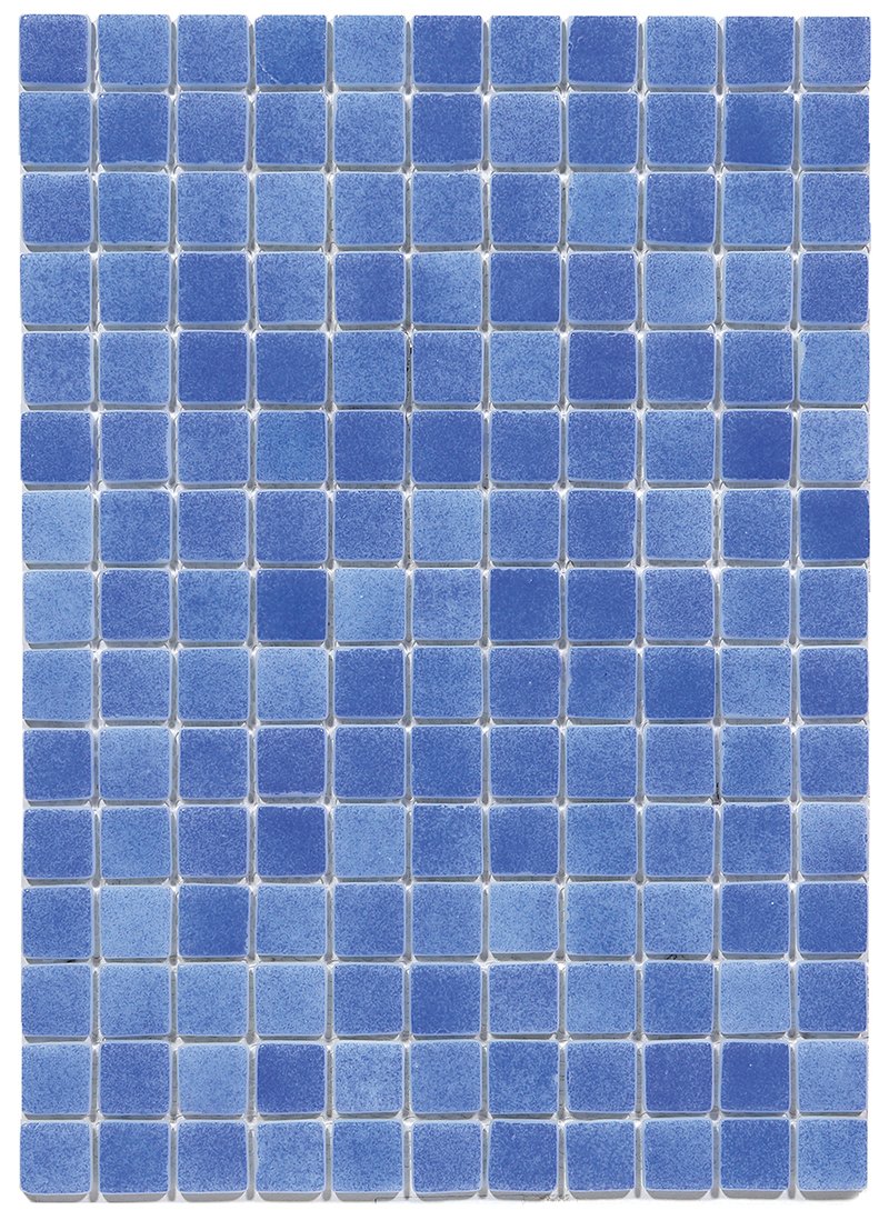 Cam mozaik 25X25 Parlak Mavi