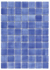 Cam mozaik 40X40 Parlak Mavi