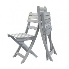 Katlanır Sandalye Dusk Grey SOFIA (2'li Paket)