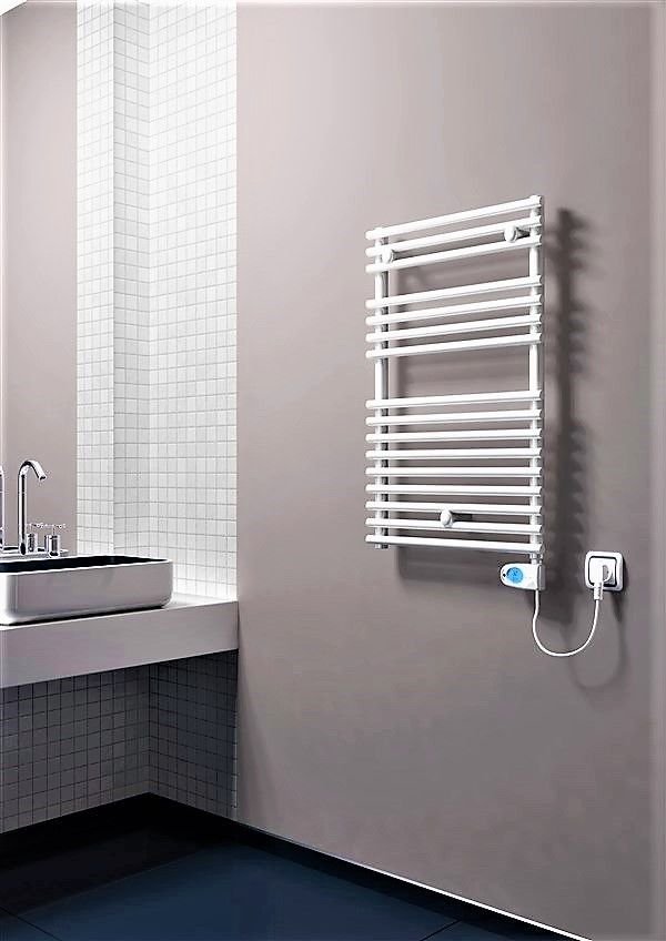 Olib Elektrikli Havlupan 600 Watt 500x800 Beyaz (Musa Termostat)