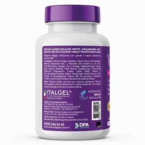 Biomet Wecollagen Hyaluronic Acid Biotin Collagen Kolajen 45 Tablet