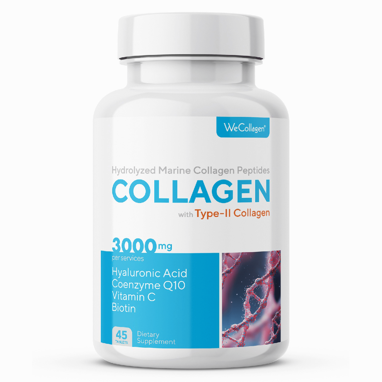 Biomet Wecollagen Type-II Collagen Kolajen 45 Tablet