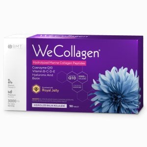 Biomet Wecollagen Hyaluronic Acid Collagen Kolajen 90 Tablet