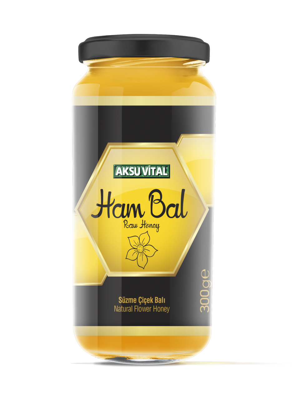 Aksu Vital Ham Çiçek Balı 300 Ggr
