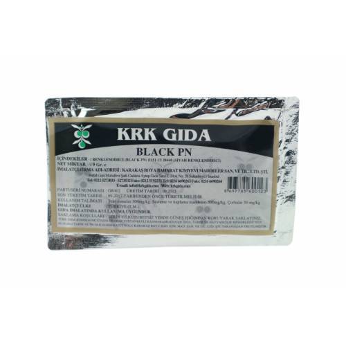 Krk Gıda Siyah Gıda Boyası 9 gr E151
