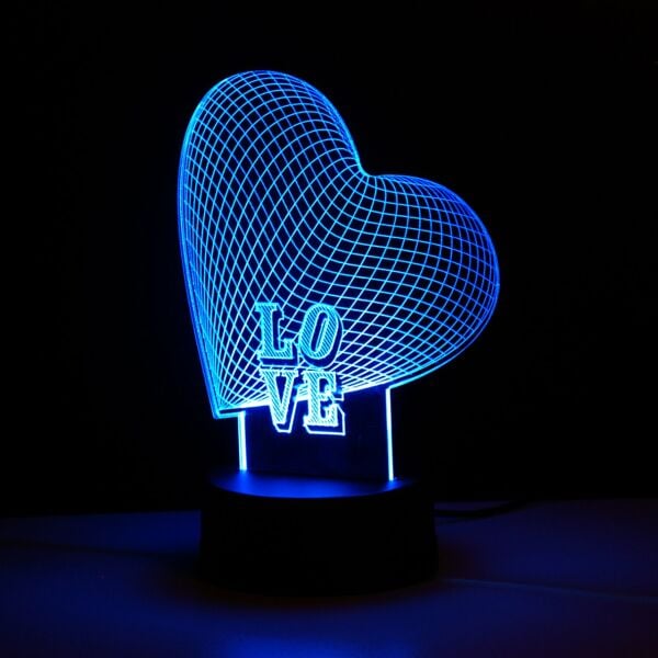 Kalpli Balonlar 3D Lamba
