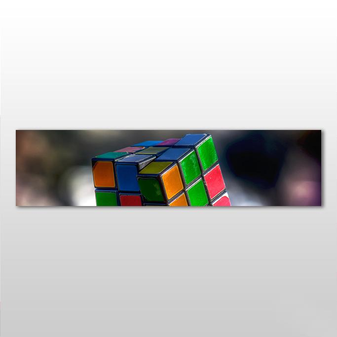 Rubik Küpü Kanvas Tablo
