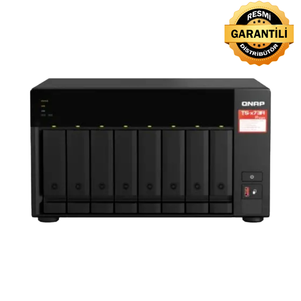 QNAP TS-873A-8G 8 Yuvalı Nas Ünitesi (Resmi Distribütör Garantili)