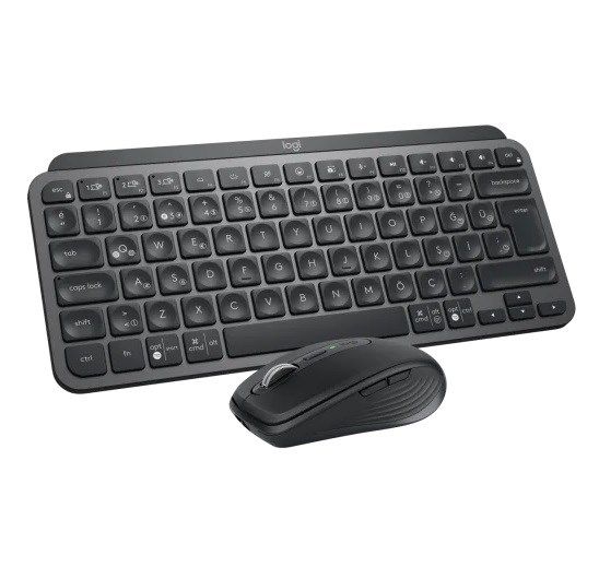 Logitech MX Keys Mini Kablosuz Klavye ve Mouse Set