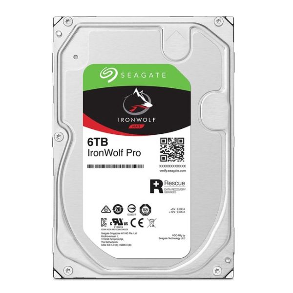 Seagate IronWolf Pro 6T 7200Rpm 256MB -ST6000NT001