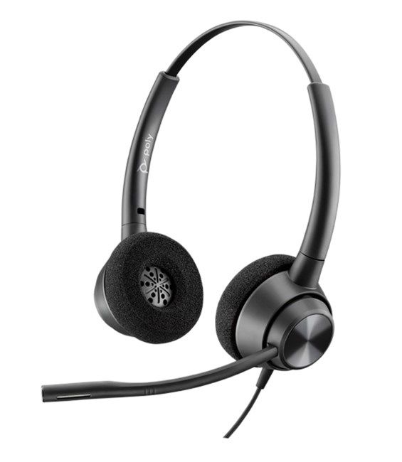 Poly EncorePro 320 Mikrofonlu Stereo Kulaklık (QD)