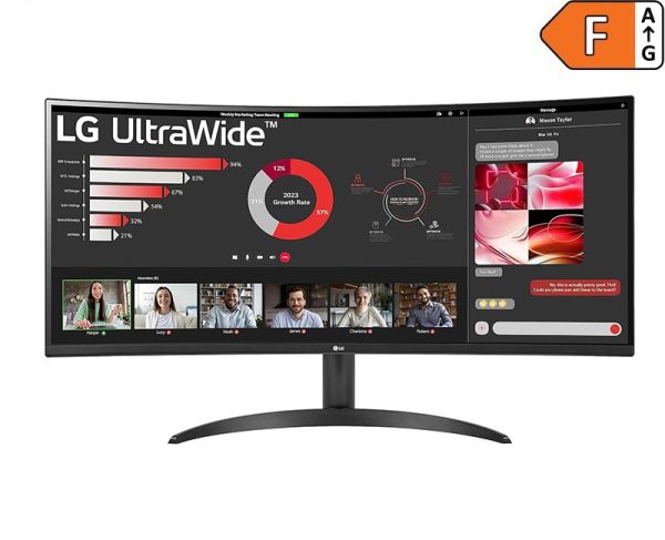 LG Ultrawide 34'' QHD 100Hz MM Curved