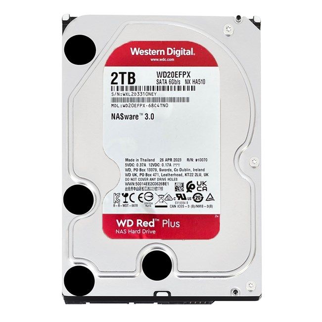 WD 2TB Red 3.5'' 5400Rpm 64MB Sata3 WD20EFPX