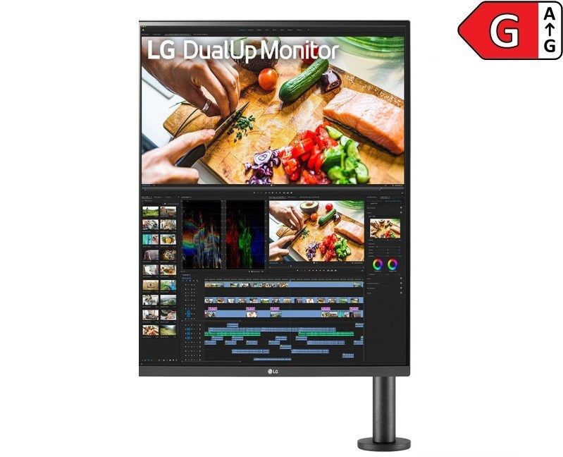 LG 28'' 28MQ780-B Dual Ergo HDMI DP Type-C MM