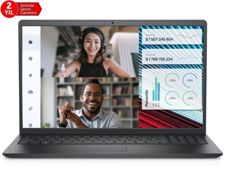 Dell Vostro 3520 i5 1235-15.6''-8G-512SSD-Dos