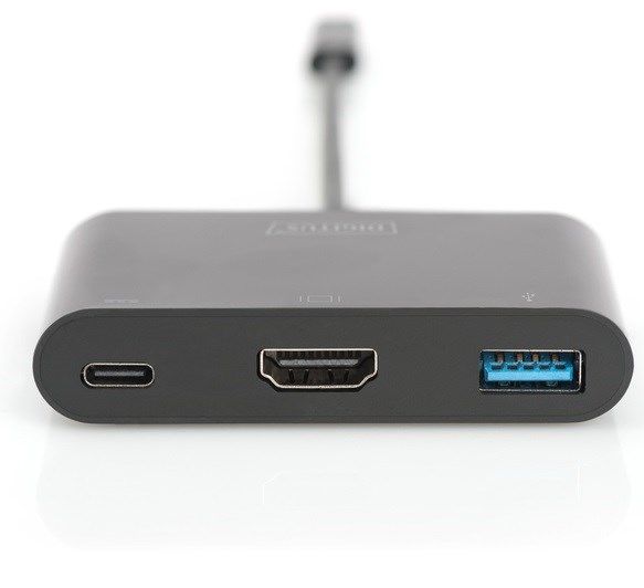 Digitus DA-70855 USB Type-C HDMI 3 Port Adaptör