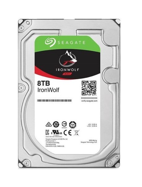 Seagate 8TB IronWolf 3.5'' 7200 256MB ST8000VN004