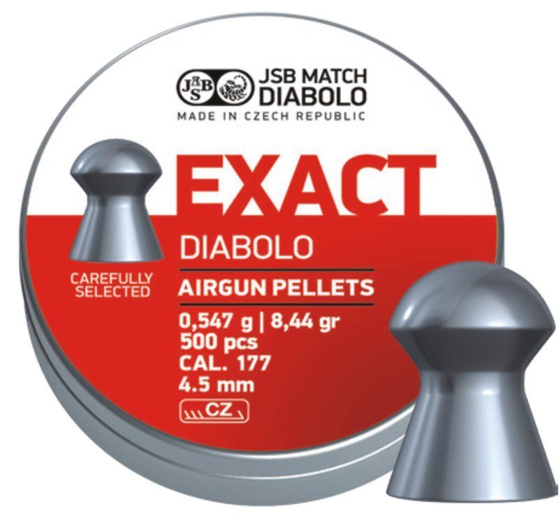 JSB DIABOLO EXACT 4.52MM 8.44gr HAVALI SACMA