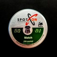 SpotOn Match 4,5 mm 9.25 Grn Havalı Tüfek Saçması