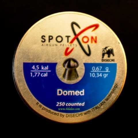 SpotOn Dome 4,5 mm 10.34 Grn Havalı Tüfek Saçması