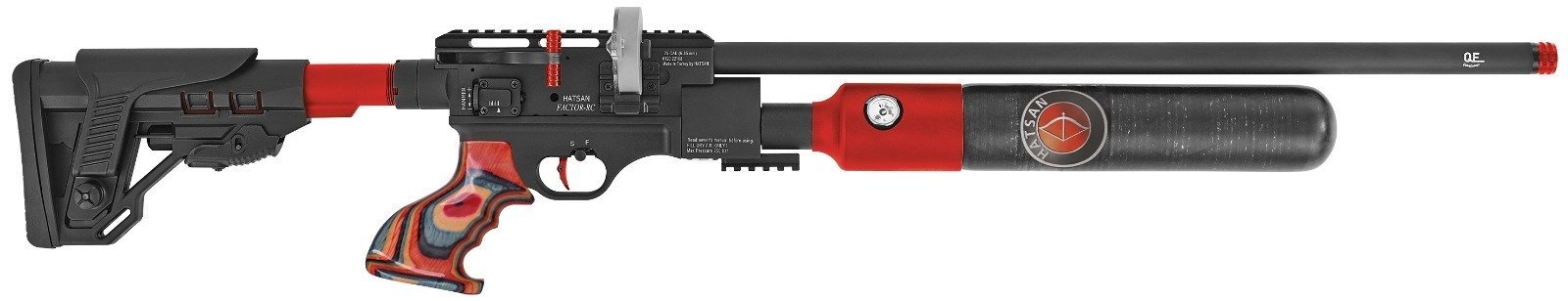 HATSAN FACTOR RC RED PCP Havalı Tüfek 5.5mm