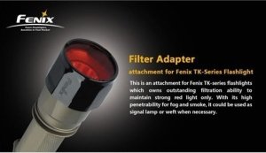 Fenix AD302-R Kırmızı Filtre Adaptörü