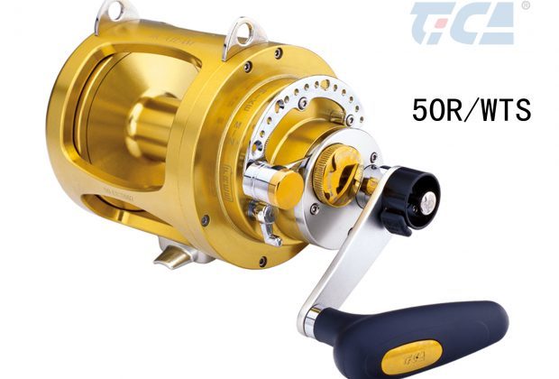 50R/WTS 2 Speed Golden Series Reel