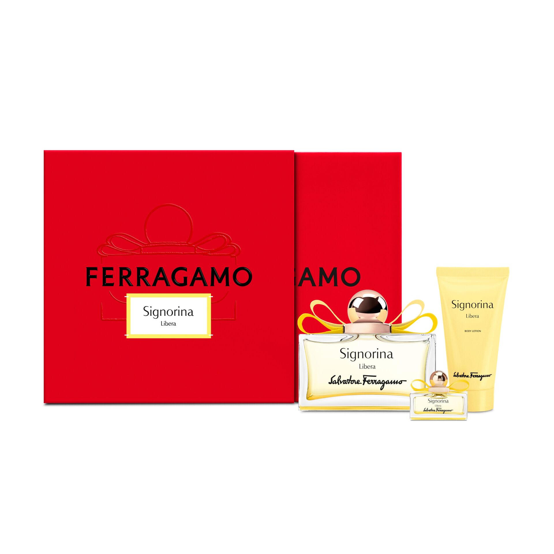 Signorina Libera EDP 100 ml Kadın Parfüm + Vücut Losyonu + Mini Parfüm Set