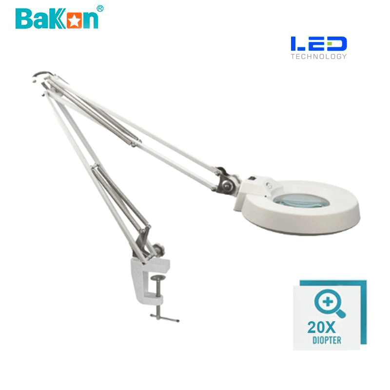 Bakon BK500C LED 20X Akrobat Büyüteç