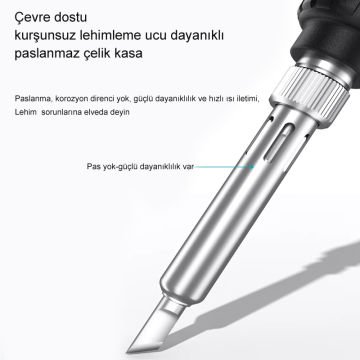 Bakon BK609D 90W Dijital Ekran Kalem Havya