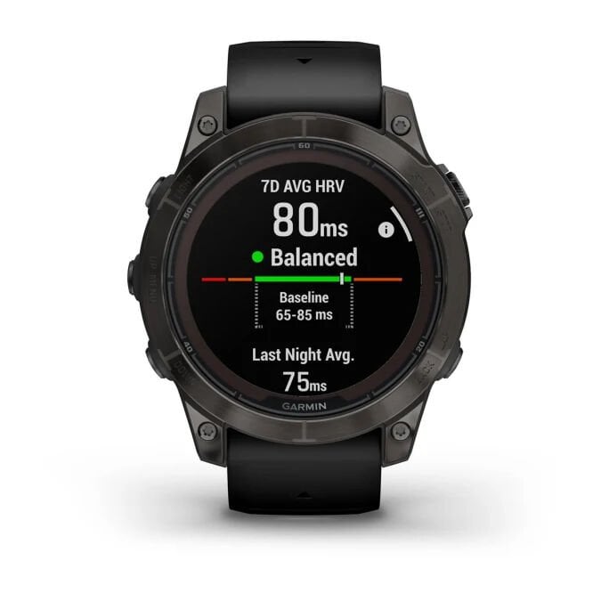 Garmin fenix 7 Pro Sapphire Solar Edition Karbon Gri DLC Titanyum