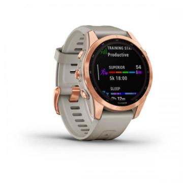 Garmin fenix 7S Solar - Rose Gold-Kum Rengi