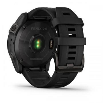 Garmin fenix 7X Sapphire Solar - Karbon Gri DLC Titanyum